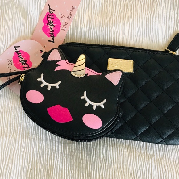 Betsey Johnson Handbags - Betsey Johnson Wristlet & Coin Purse